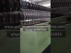drie draai Gabion Mesh Machine
