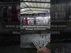 Gabion draad mesh maken machine
