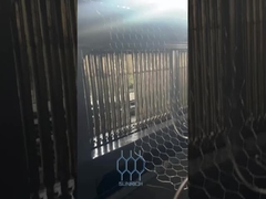 Snelheid Gabion Box Machine met servomotor besturingssysteem en 30 Hole/min productiesnelheid