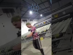 Volledig automatische Gabion machine lijn van draad rechtzetten tot verpakken -6 mm draadcapaciteit