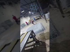 Gabion assemblagelijn: Draad spoelen, weven en randbinding ¥ 8000m2 dagelijkse output