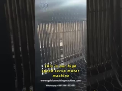 Hoog snelheid vijf servo Gabion Mesh Machine
