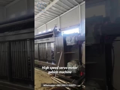 Servo Intelligent Gabion Mesh Machine in werking.