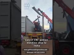 Nieuwste CNC Gabiongaas Machine Getest in India | Online Ingebruikname Succes