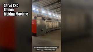 Servo CNC Gabion-vervaardigingsmachine | Succesvol debuggen en testen op locatie