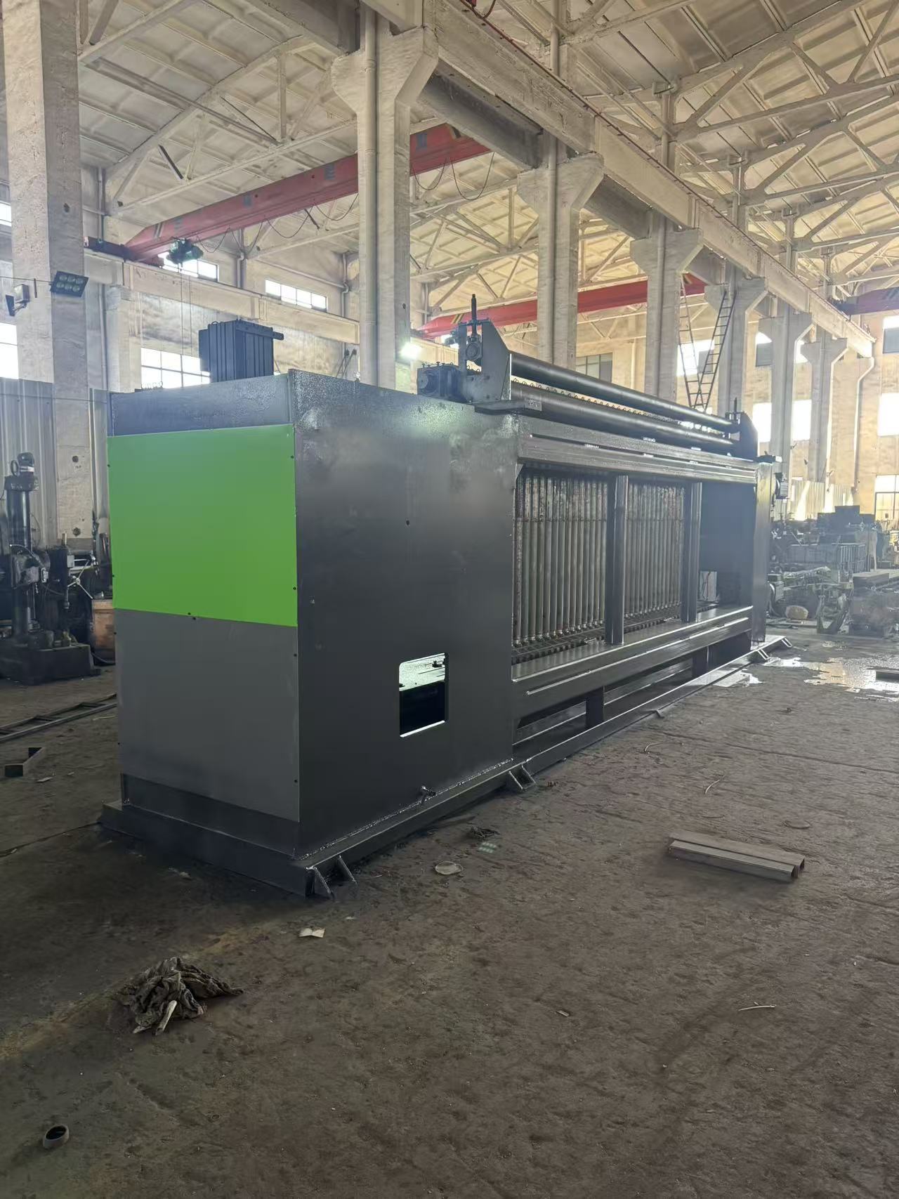 Laatste bedrijfsblogs Succesvolle on-site debugging van de nieuwste Servo CNC Gabion Making Machine