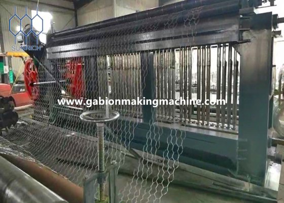 Adjustable Twist length Gabion machine with Automatic Servo Motor PLC Control System