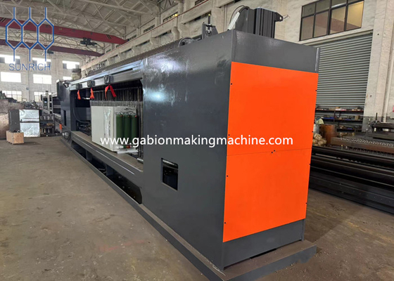 GI Wire Gabion Machine High Output Servo Motor Control System