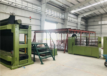 kopen 3 draai Gegalvaniseerde Draadmachine, Op zwaar werk berekende Gabion-Doosmachine voor Flat online vervaardiging