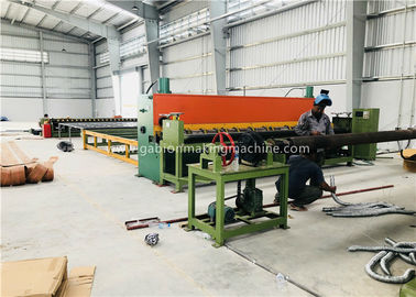 kopen Autogabion-Doosmachine, Gabion-Netwerkmachine met 4300mm het Weven Breedte online vervaardiging