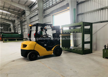 kopen 2mm4mm de Automatische Rand het Verbinden Machine/Gabion-van de Doosmachine Matras van Gabion online vervaardiging