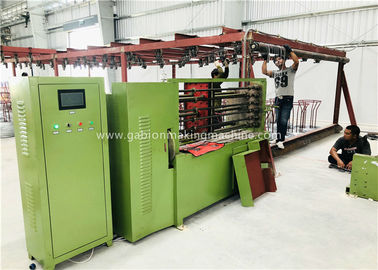kopen Automatische Hexagonale Draad het Opleveren Machine 2200mm Netwerkbreedte met Eindesysteem online vervaardiging