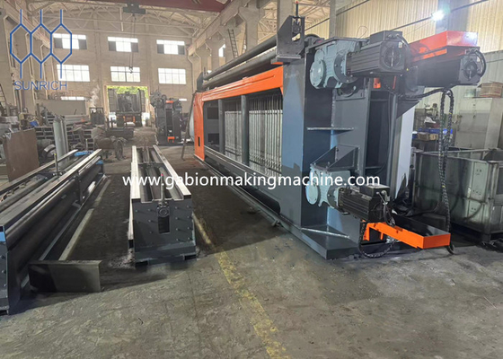 kopen Gabion Matras Machine voor rivierbankbescherming 6x2x0.3m Standaardgrootte Met 380N/mm treksterkte