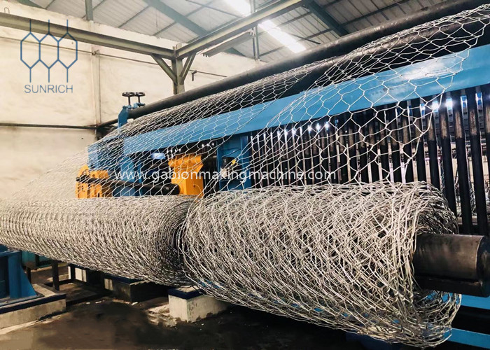 Servo Motor Controlled Gabion Weaving Machine For Twist Length Adjustable
