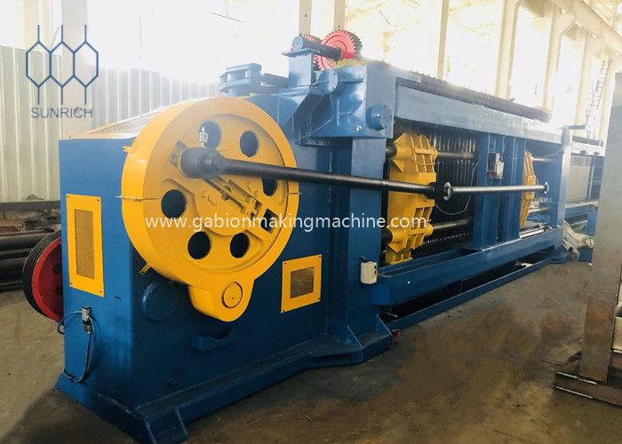 10-15m/min Double Twist Gabion Weaving Machine With 5500mm Width