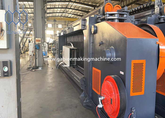 Servo Motor Controlled Gabion Mesh Machine With Adjustable Gabion Twist Length
