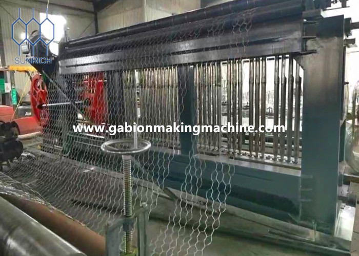 Adjustable Twist length Gabion machine with Automatic Servo Motor PLC Control System