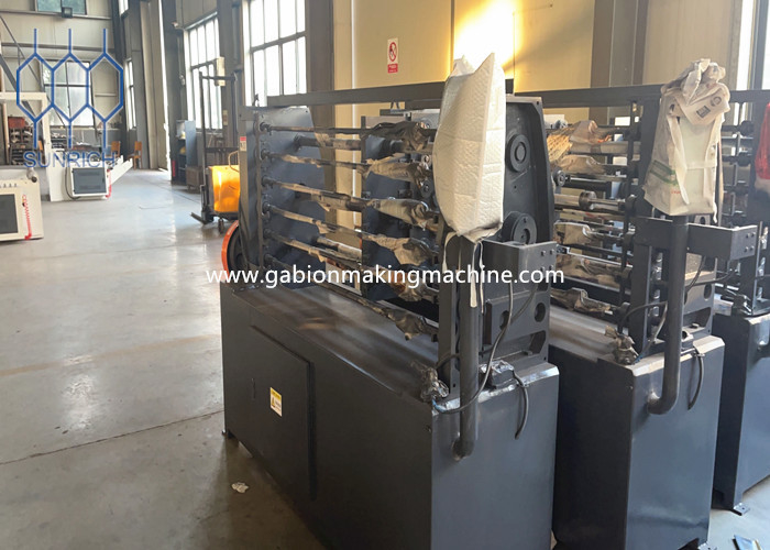 4.0mm 110x135mm Gabion Mesh Machine PLC Servo Motor Control System