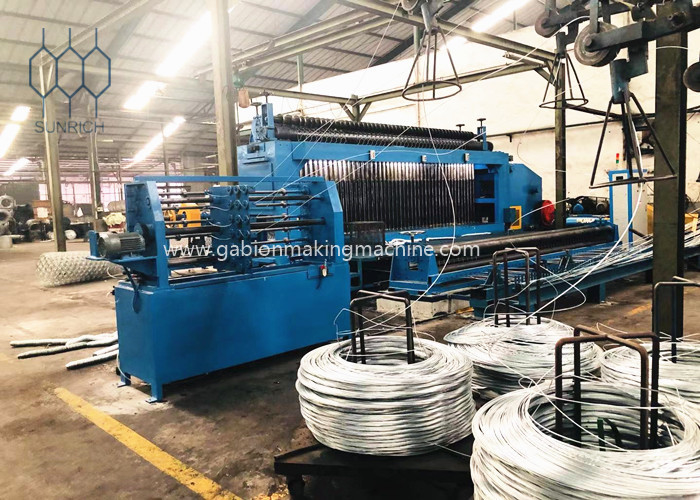 High Production Speed Advanced Gabion Mesh Box Machine