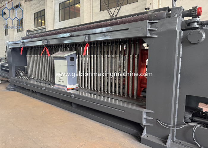 Heavy Duty Gabion Machine For Galvanized Steel Wire / PVC Coated Wire Mesh Cages