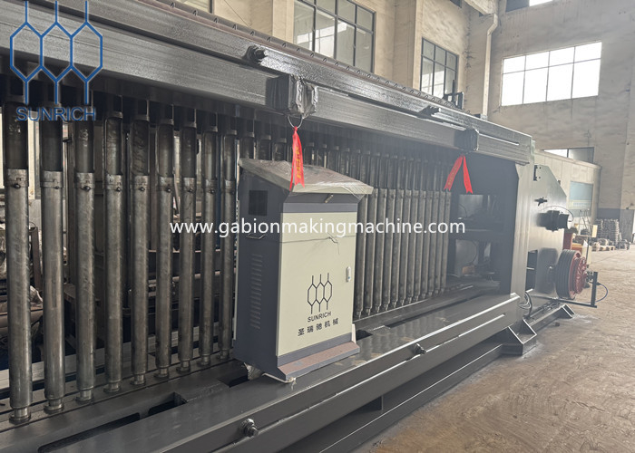 Professional Automatic Galvanized Steel Wire Gabion Basket Weaving Machine