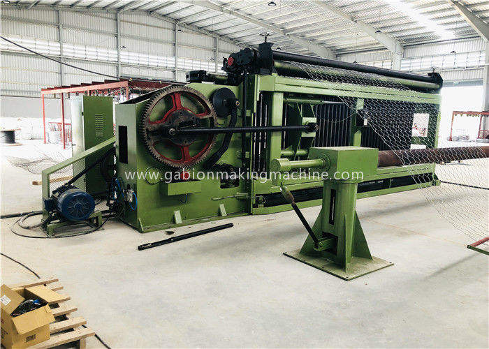 Full Automatic Gabion Box Machine Three Twist Heat Insulation / Heat Preservation