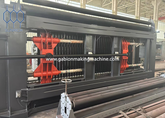 4MM Wire Diameter Gabion Box Machine For Gabion Mesh Products With 30KW