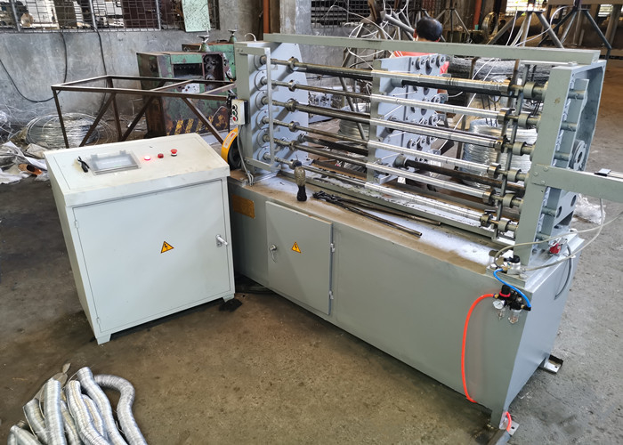 Galvanized Steel Wire PVC Coated Wire Gabion Wire Mesh Machine
