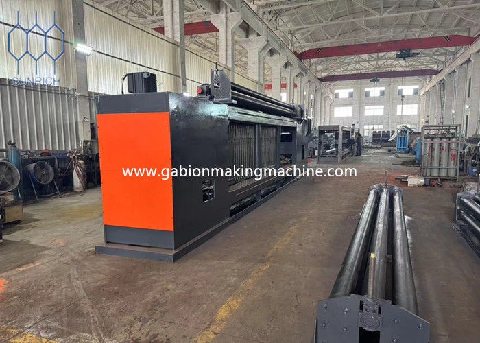 Mesh Size 60x80mm Durable Gabion Production Machine