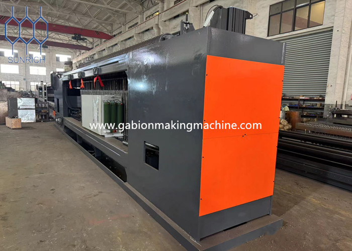 GI Wire Gabion Machine High Output Servo Motor Control System