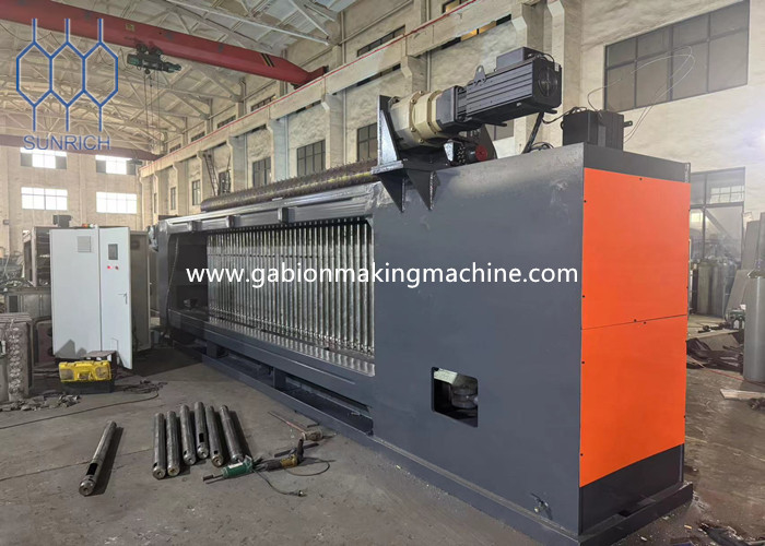 Fully Automatic Gabion Machine Line From Wire Straightening to Packing -6 mm Wire Capacity