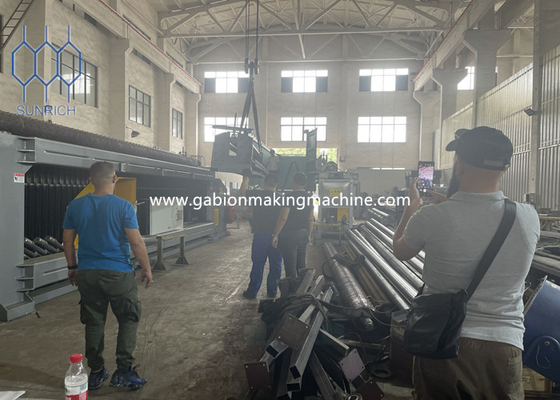 120x150 mm Gabion machine voor bouwprojecten