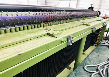 60x80mm de Automatische Gabion Machine van het Draadnetwerk/Op zwaar werk berekende Hexagonale Draad het Opleveren Machine