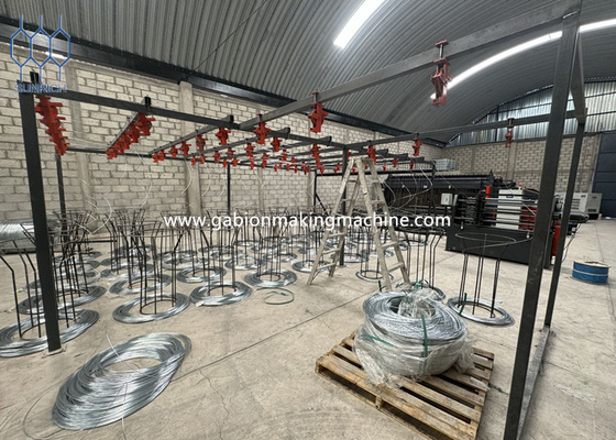 PLC-gecontroleerde Gabion Box Machine voor robuuste stalen draadnetkooien