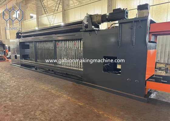 88x110mm Mesh Size Gabion Box Machine voor zware constructies en 15T-18T gewichtcapaciteit
