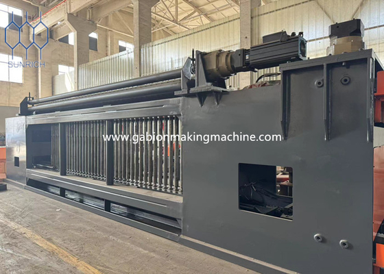 Double Twist Gabion Mesh Machine With High Speed Weaving For Faster Production